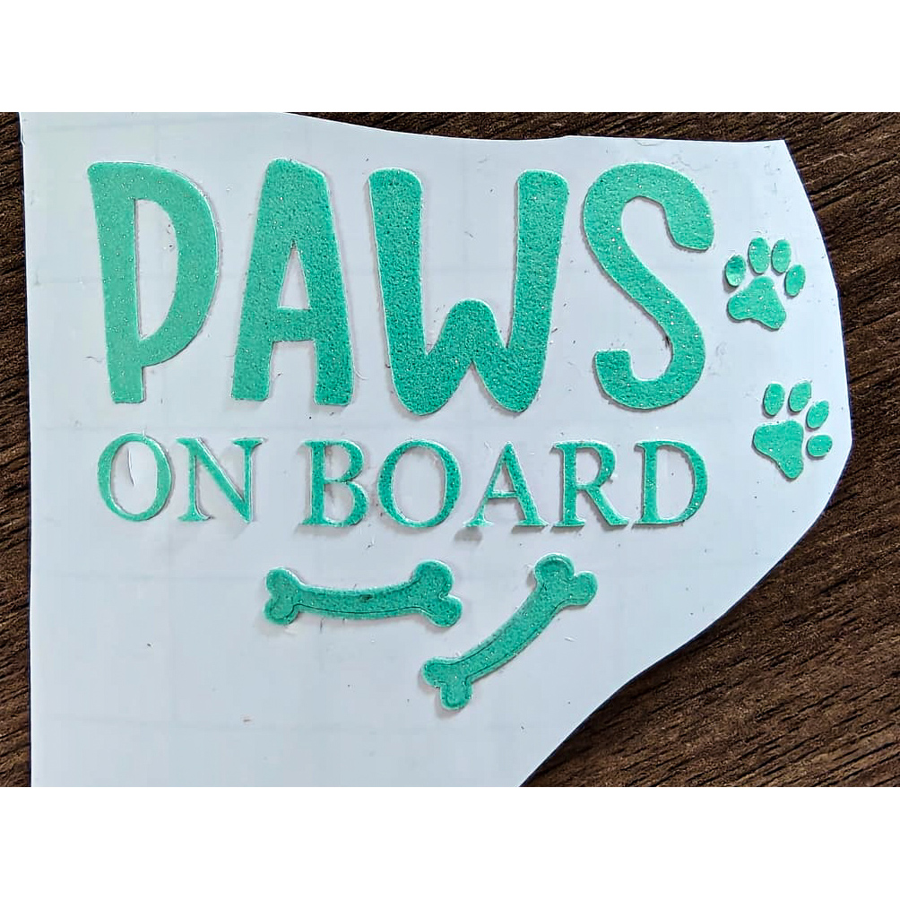 Vinyl Decal - Car Stickers - 12-PawsOnBoard