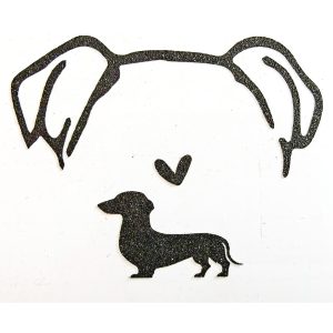 Vinyl Decal - Car Stickers - 3-Dog Love