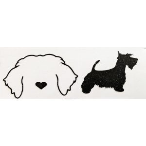 Vinyl Decal - Car Stickers - 8-HeadAndDog